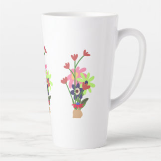 Blumen-Tasse Milchtasse