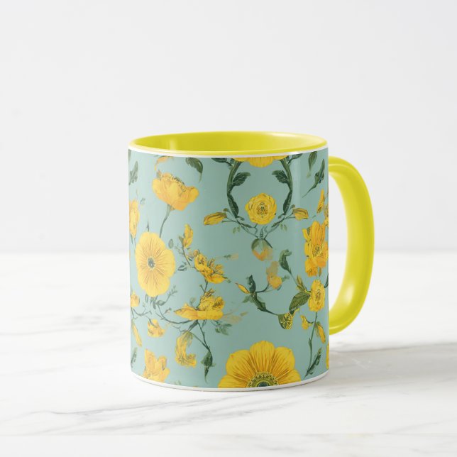 Blumen-Tasse Tasse (Von Creator hochgeladen)