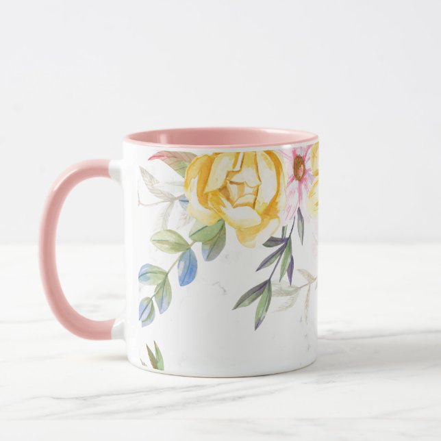 Blumen-Tasse Tasse (Links)