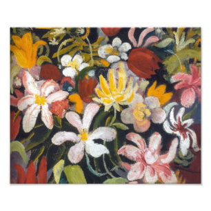 Blumen-Teppich Auguste Macke Fotodruck