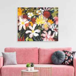 Blumen-Teppich | Auguste Macke | Leinwanddruck