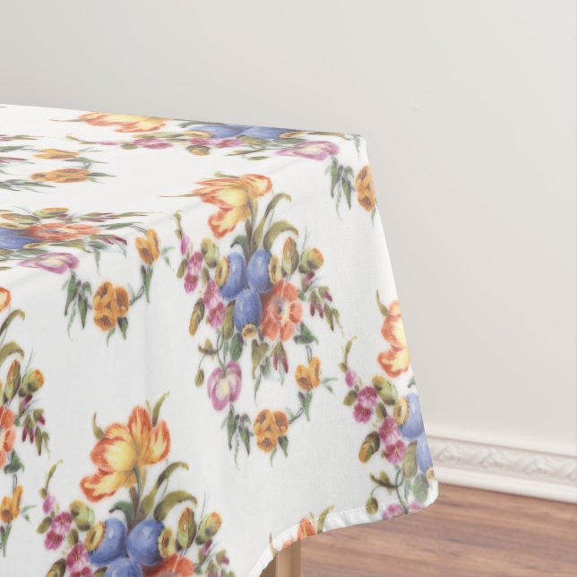 Blumen Tischdecke (Beispiel)