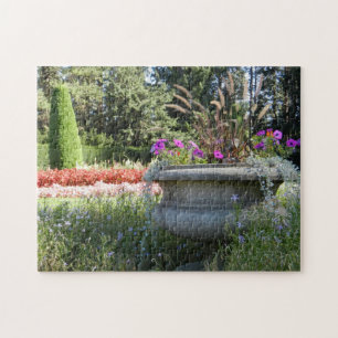 Blumen-Topf-Duncan-Garten-Puzzlespiel
