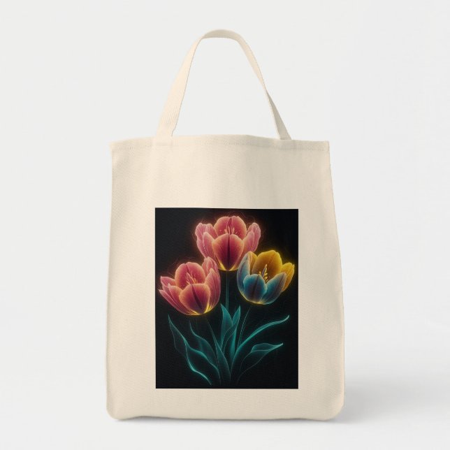 Blumen Tragetasche (Vorne)
