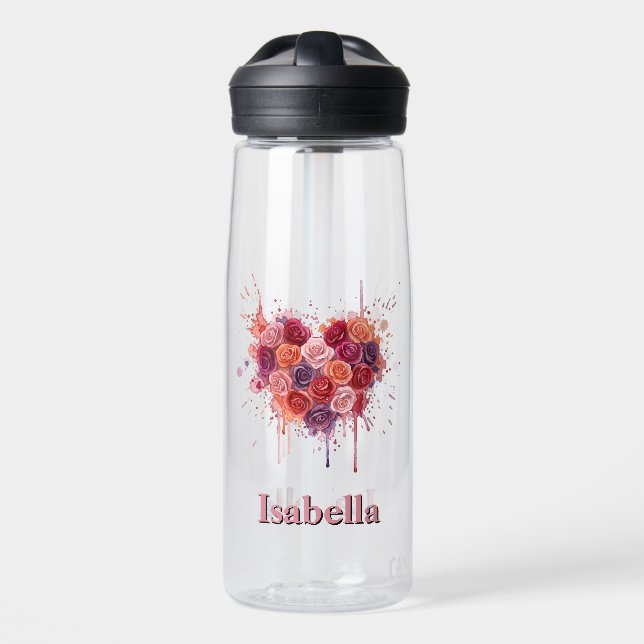 Blumen Trinkflasche (Vorne)