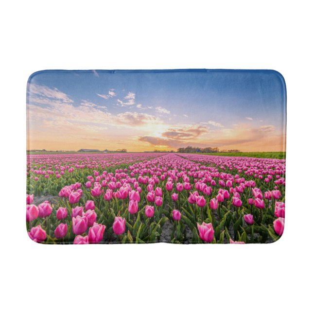 Blumen | Tulips South Holland, Niederlande Badematte (Vorderseite)