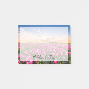 Blumen   Tulips South Holland, Niederlande Post-it Klebezettel