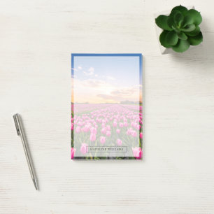 Blumen   Tulips South Holland, Niederlande Post-it Klebezettel