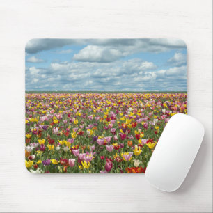 Blumen Tulips Willamette Valley Oregon Mousepad
