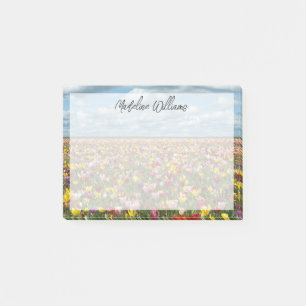 Blumen   Tulips Willamette Valley Oregon Post-it Klebezettel
