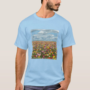 Blumen Tulips Willamette Valley Oregon T-Shirt
