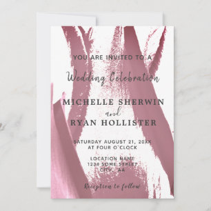 Blumen-Tulpen-Hochzeitseinladungskarte Einladung