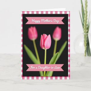 Blumen Tulpen Muttertagskarte Karte