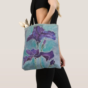 Blumen-Tüte mit Bartiris Tasche