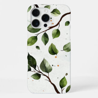 Blumen und Blätter iPhone 16 Pro Max Hülle
