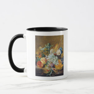 Blumen und Frucht Tasse