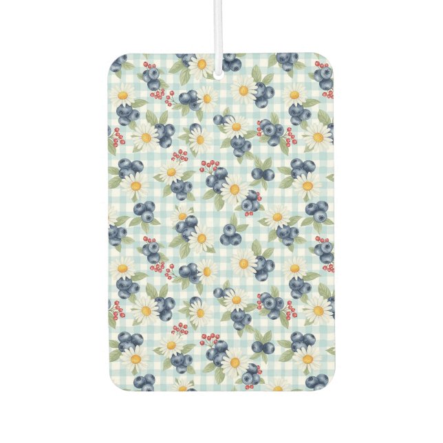 Blumen und Früchte Autolufterfrischer (Vorderseite)