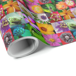 Blumen-und Geschöpf-Verpackungs-Papier Geschenkpapier