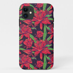 Blumen und Kolibris Case-Mate iPhone Hülle