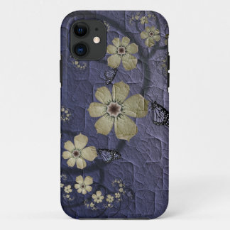 Blumen und Schmetterlinge iPhone 11 Hülle