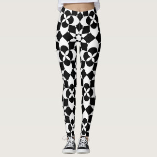 Blumen- und Sternestrumpfhosen Leggings