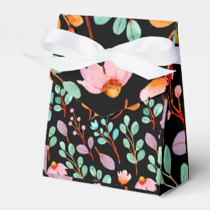 Blumen Vintage Aquarell Trendig Geschenkschachtel