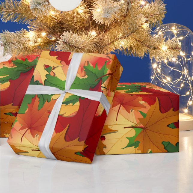 Blumen Vintage Geschenkpapier (Feiertage)