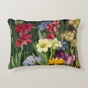 Blumen von Tulbagh, Südafrika von Marianne North Dekokissen