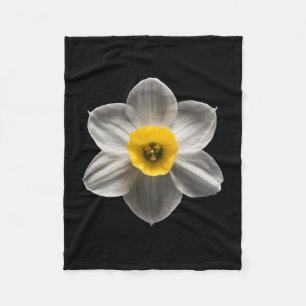 Blumen Weiße affodische Blume Fleecedecke