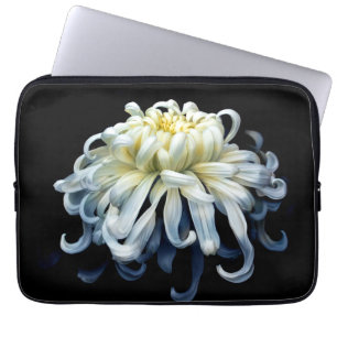 Blumen Weißer Chrysanthemum Laptopschutzhülle