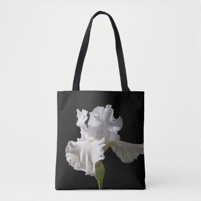 Blumen | White Iris Tasche (Vorderseite)