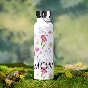 Blumen-Wildblume Neue Mama Etabliert Trinkflasche