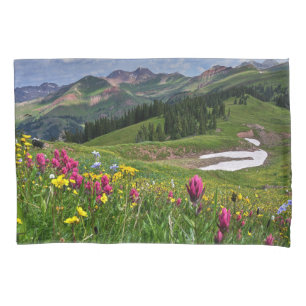 Blumen   Wildblumen Durango, Colorado Kissenbezug