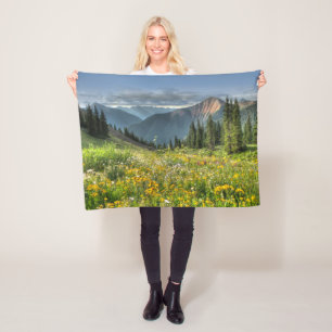 Blumen Wildblumen Silverton Colorado Fleecedecke