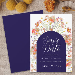 Blumen Wilde Blumen Boho Hochzeit Save The Date