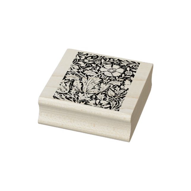 Blumen William Morris Design Gummistempel (Stempel)