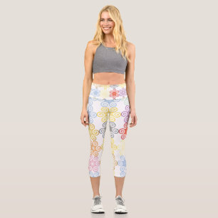 Blumen   Zazzle_Growshop. Capri Leggings