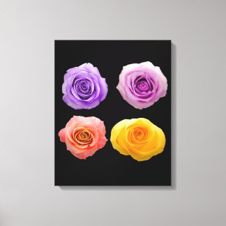 Blumen | Zazzle_Growshop. Leinwanddruck