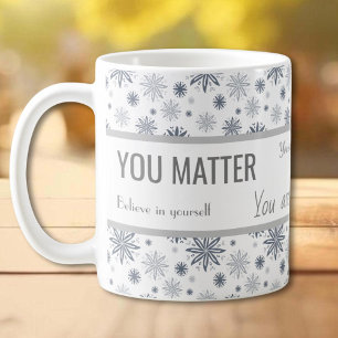 Blumen Zitate Empowerment Kaffeetasse