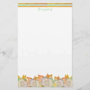 Blumenakzentuiertes Design Briefpapier