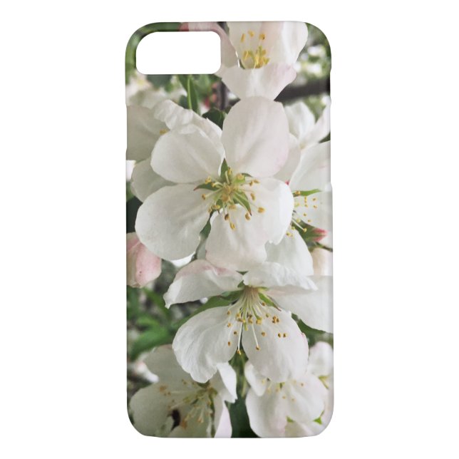 Blumenapfel Case-Mate iPhone Hülle (Rückseite)