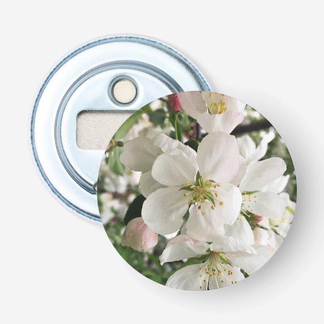 Blumenapfel Flaschenöffner (Vorderseite)