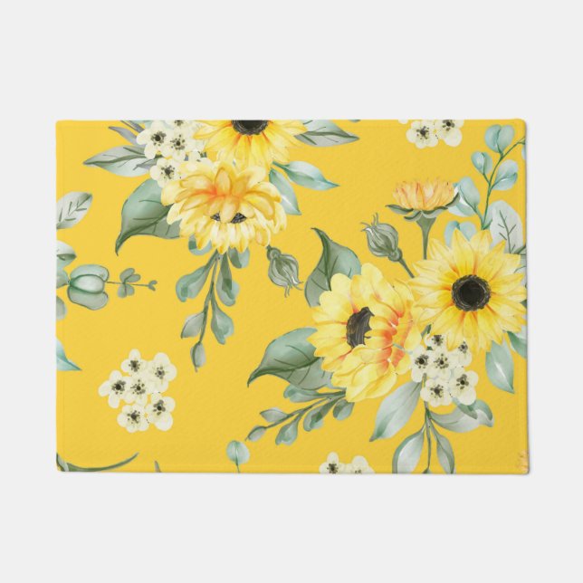 Blumenästhesie Fußmatte (Vorderseite)