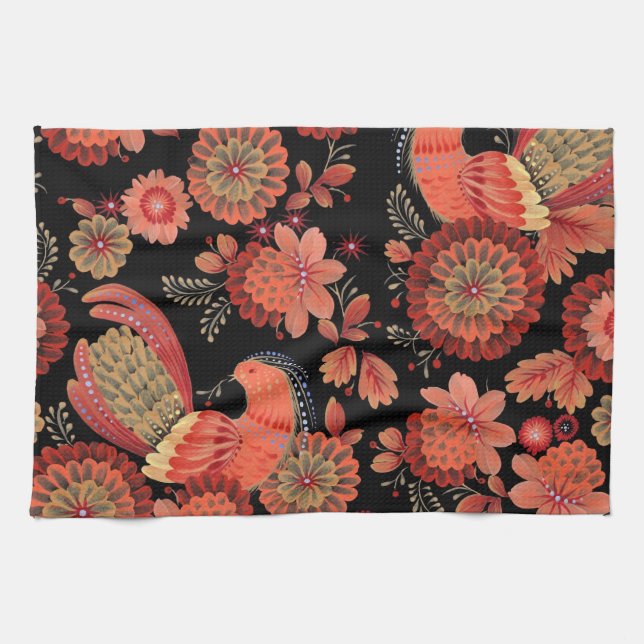 Blumenästhesie Geschirrtuch (Horizontal)