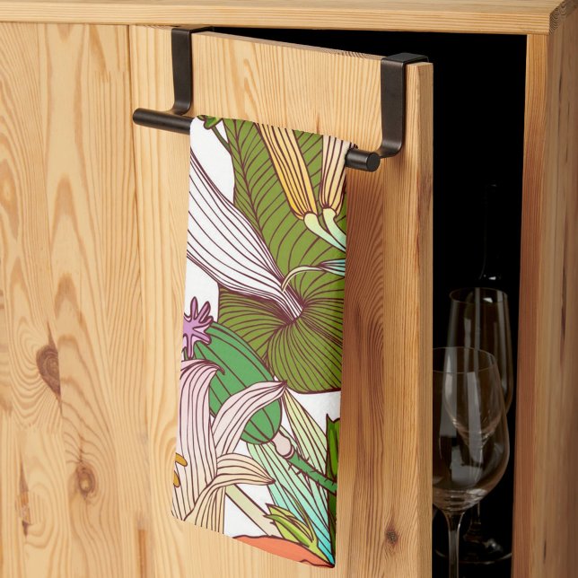 Blumenästhesie Geschirrtuch (Von Creator hochgeladen)