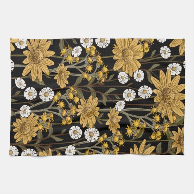 Blumenästhesie Geschirrtuch (Horizontal)