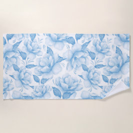 Blumenästhesie Strandtuch