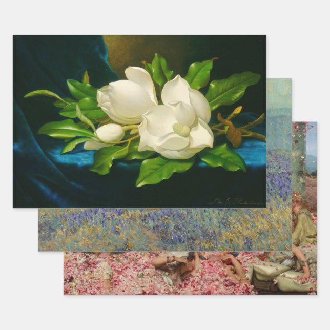 Blumenauswahl (schöne Blume) Geschenkpapier Set (Set)