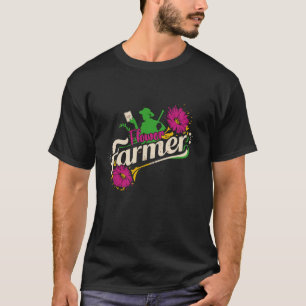 Blumenbauer Süßes Outfit für Floristen und Gärtner T-Shirt