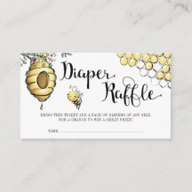 Blumenbeehive Honey Sweet Bee Girl Diaper Raffel